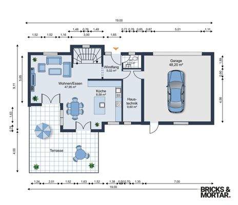 Grundriss Erdgeschoss
