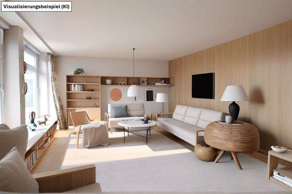 Wohnzimmer Homestaging