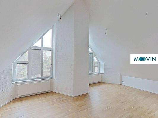 Ansicht IV: Offener Wohn - und Essbereich