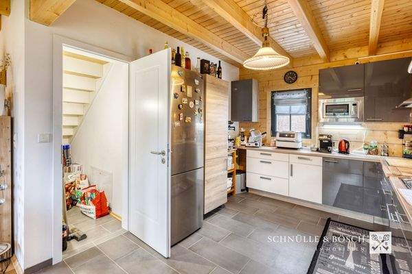 Ein Vorratsraum an der Küche