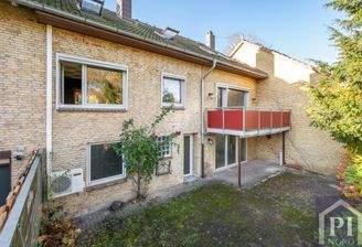 Außenansicht des Reihenhauses