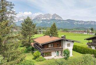KITZIMMO-Tirolerhaus mit Kaiserblick in Toplage - Immobilien Oberndorf.