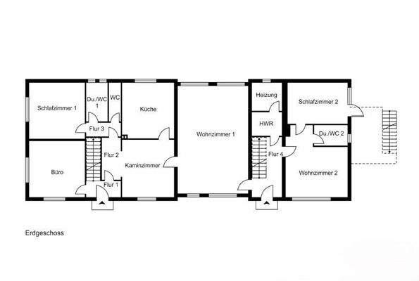 Grundriss Erdgeschoss