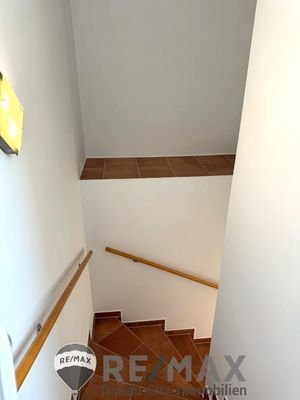 Stiegenaufgang zur Dachterrasse