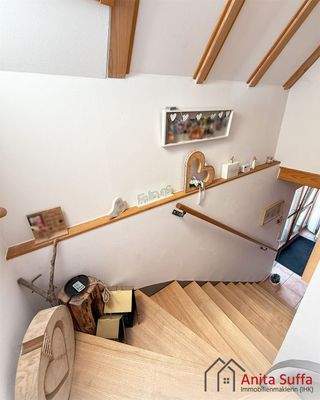 Haus B: Treppe zum OG