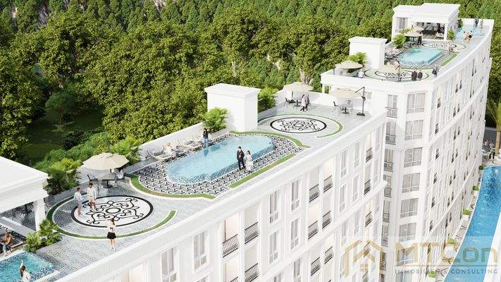 Harmonia City Garden Ansicht Anlage