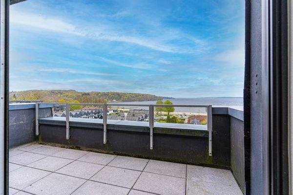 Balkon im 4. OG mit Wasserblick