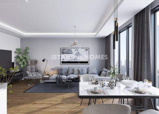 Luxe Flats Easily Accessible to Subway in Istanbul Atasehir