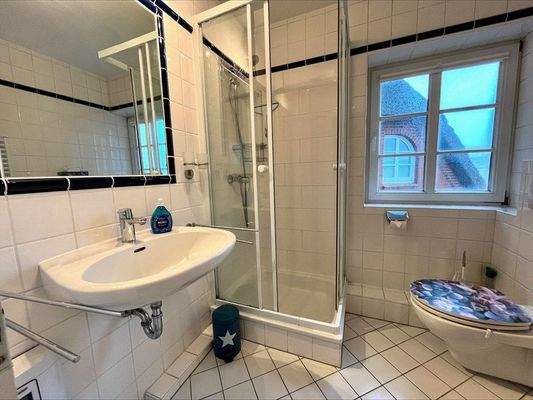 Duschbad im Dachgeschoss