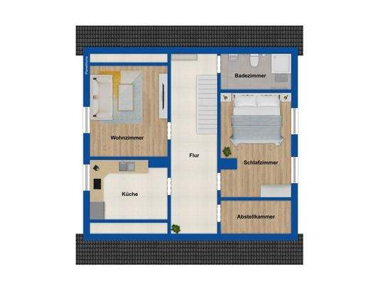 Grundriss Obergeschoss