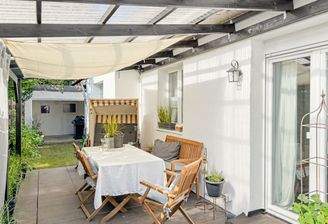 Überdachte Terrasse