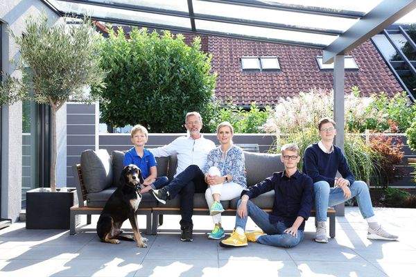 Glück am eigenen Haus