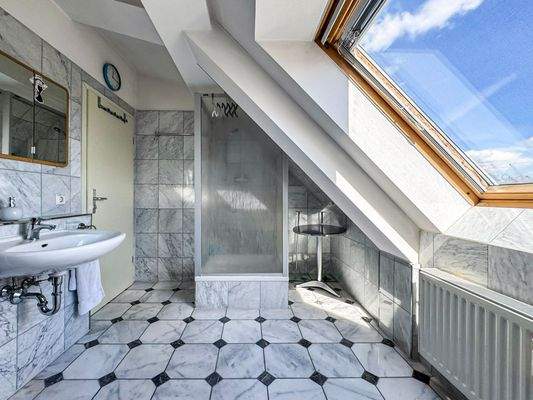 Tageslichtbad mit Dusche