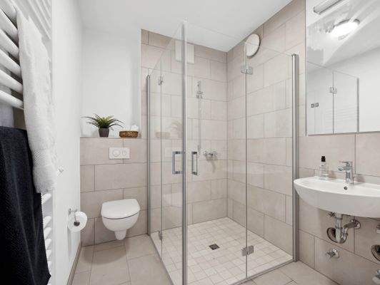 Badezimmer Musterwohnung