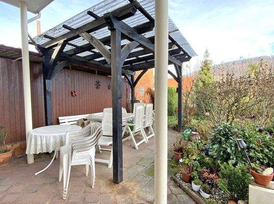 Überdachter Freisitz