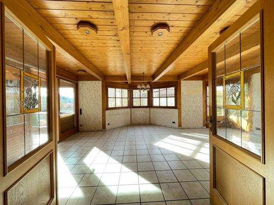 Blick in den Wohnraum