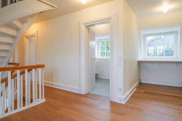 Galerie im Obergeschoss