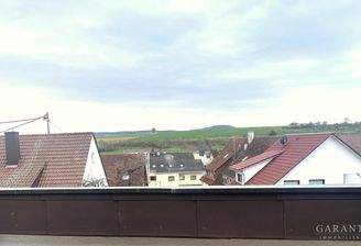 herrliche Aussicht von der Dachterrasse