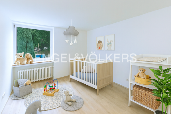 Kinderzimmer mit Homestaging
