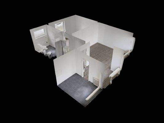 3D-Ansicht-Grundriss