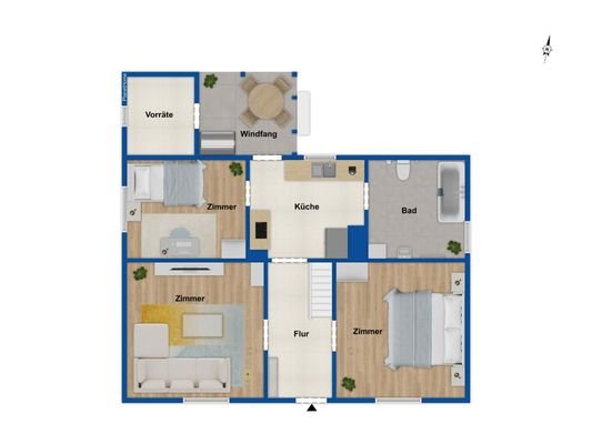 Grundriss Erdgeschoss