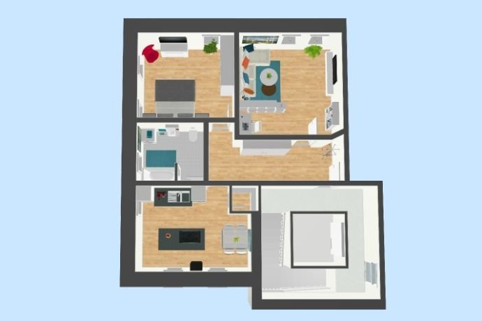 2 Zimmer Wohnung in Suhl (Suhl)