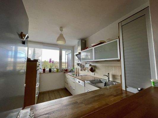 Blick in die Küche