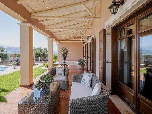 Kreta, Sternes: Luxusvilla in erhabener Lage mit perfekter Aussicht zu verkaufen