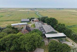 Luftaufnahme mit Nordsee