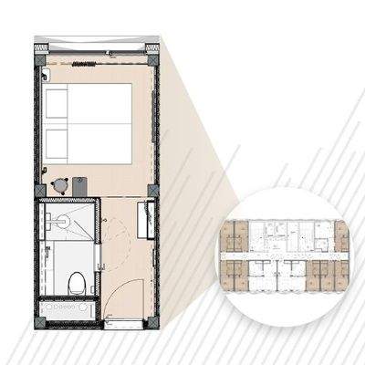 Standard-Hotelzimmer