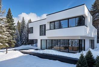 Perspektive Beispiel Winter