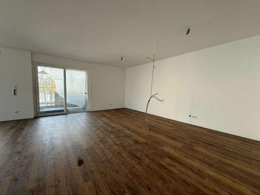 Offene Küche und Essbereich