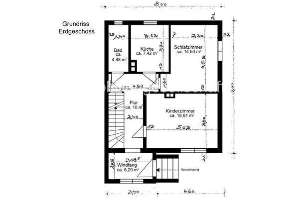 Grundriss Erdgeschoss