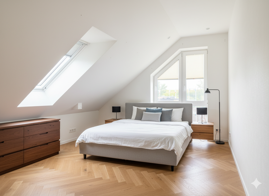 Schlafzimmer Staging