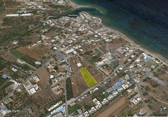 Kreta, Sisi: Baugrundstück zu verkaufen