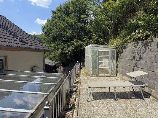 Sonnenterrasse/Gewächshaus
