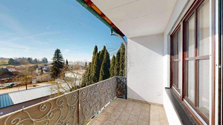 EG Balkon Schlafzimmer