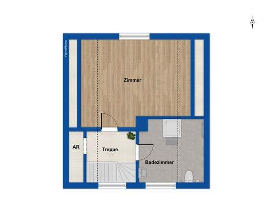 Grundriss Obergeschoss