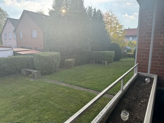 Aussicht vom Balkon