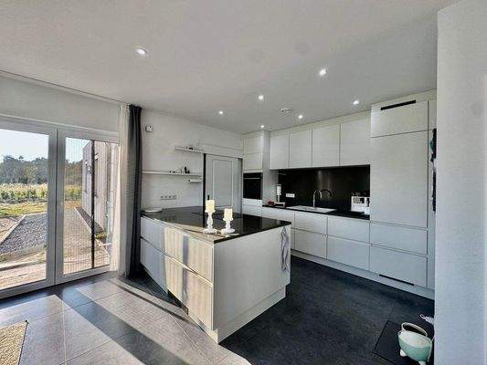 offene Einbauküche