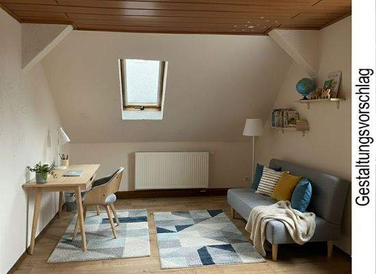 DG: Zimmer 2 - GESTALTUNGSVORSCHLAG