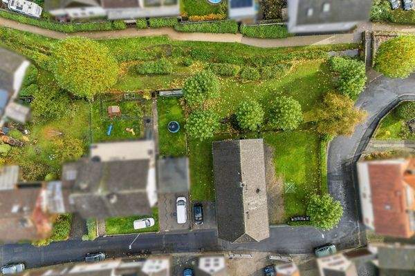 Areal zur Projektierung, ca. 995 m² von oben 