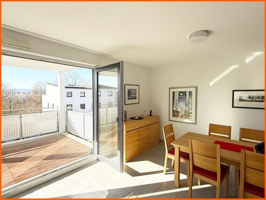 Esszimmer Zugang Balkon