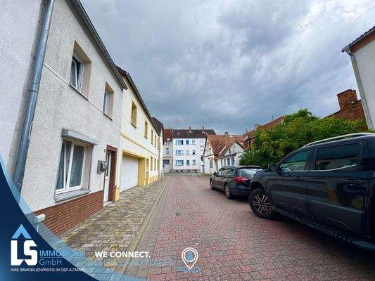 Blick in die Straße 