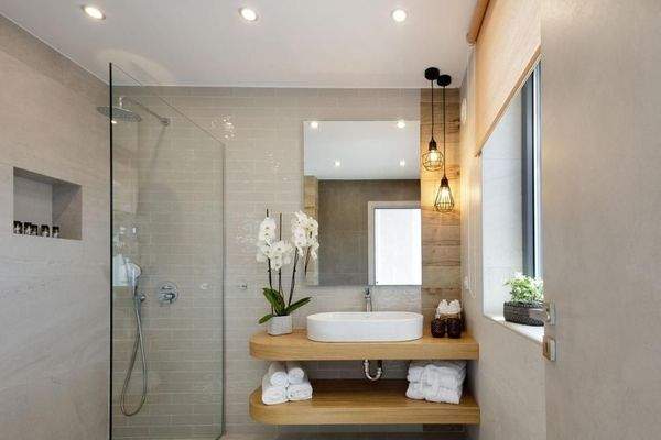 Kreta, Kefalas: Erstaunliche Steinvilla mit Meerblick und Pool zu verkaufen