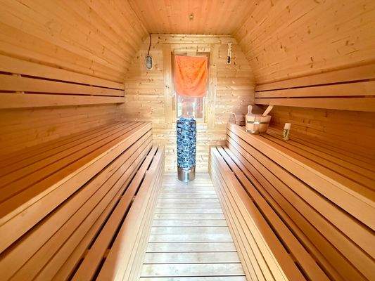 Sauna Ansicht Innen