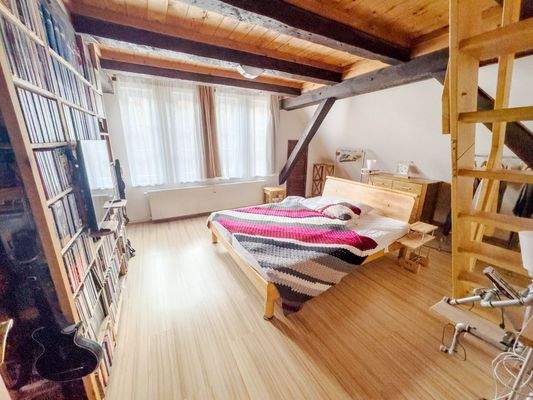 Der Schlafbereich im 2. OG
