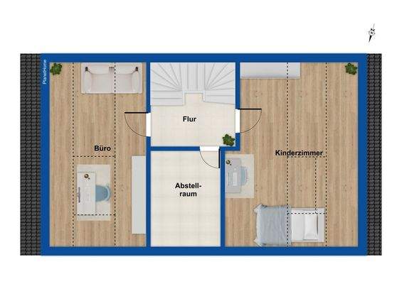 Grundriss Dachgeschoss