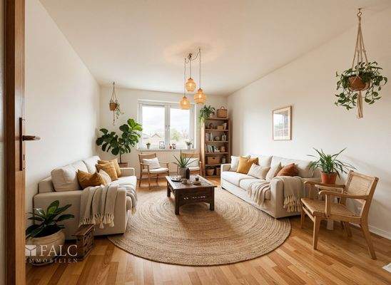 Wohnzimmer - (KI generiert)