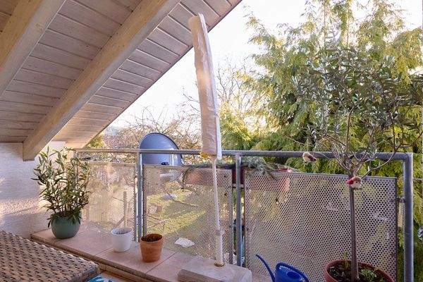 Blick vom Balkon im OG 